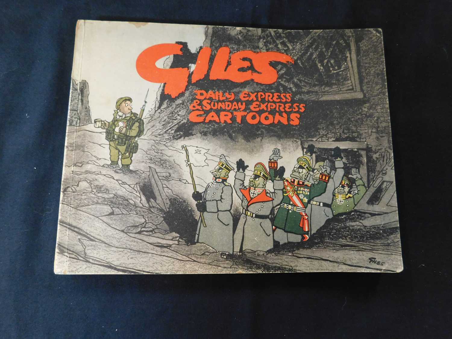 CARL GILES: DAILY EXPRESS AND SUNDAY EXPRESS CARTOONS, [1946] first series, price clipped, oblong
