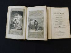 [DANIEL DEFOE]: THE LIFE AND ADVENTURES OF ROBINSON CRUSOE..., London, Albion Press, printed for J &