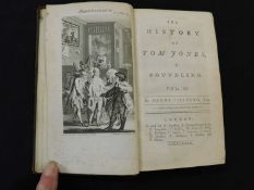 HENRY FIELDING: THE HISTORY OF TOM JONES, A FOUNDLING, London, printed for W Strahan et al, 1782 vol
