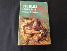 W E JOHNS: BIGGLES LOOKS BACK, London, Hodder & Stoughton, 1965 first edition, original cloth d/w (
