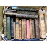 1 box antiquarian books