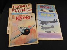 W E JOHNS (Ed): FLYING THE NEW AIR WEEKLY, London, W Newnes, 1938-39 Vol 2, 25 (of 26), issues