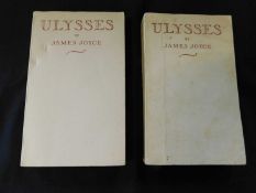 JAMES JOYCE: ULYSSES, Paris, The Odyssey Press, 1935-33 third impression, 2 vols, original wraps (