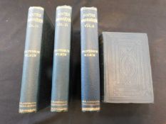 JOHN WILSON: NOCTES AMBROSIANEE, Edinburgh and London, William Blackwood, 1876, new edition, 4 vols,
