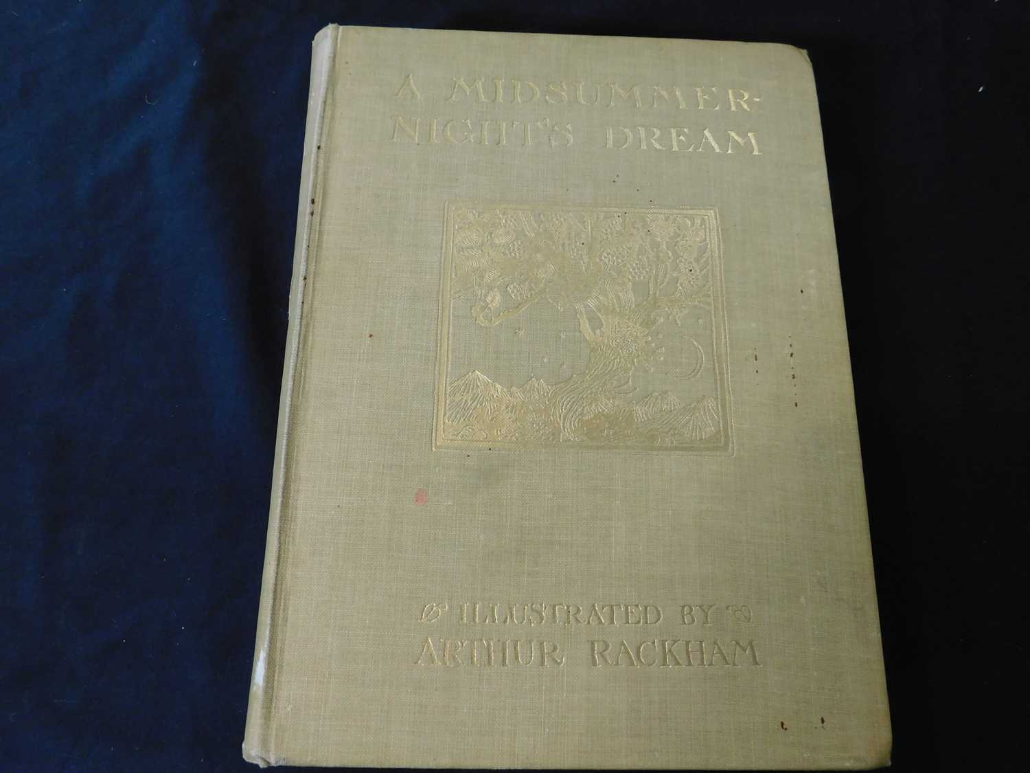 WILLIAM SHAKESPEARE: A MIDSUMMER-NIGHTS DREAM, ill A Rackham, London, William Heinemann, 1914 new - Image 2 of 2