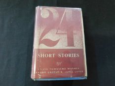 GRAHAM GREENE, JAMES LAVER & SYLVIA TOWNSEND WARNER: 24 SHORT STORIES, London, The Cresset Press [