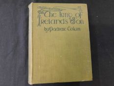 PADRICK COLUM: THE KING OF IRELANDS SON, illustrated Willy Pogany, London, George G Harrap, 1920,