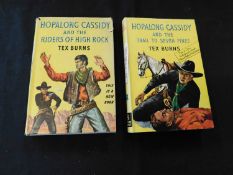 LOUIS L'AMOUR "TEX BURNS": 2 Titles: HOPALONG CASSIDY AND THE TRAIL TO SEVEN PINES, London, Hodder &