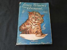 LOUIS WAIN'S ANNUAL 1907, eight tipped in coloured plates as called for, 4to, original pictorial