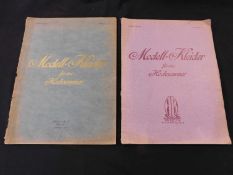 MODELLE-KLEIDER FUR DEN HOCHSOMMER, Vienna, A G Bachwitz, 1925-26, 2 vols, each with 24 coloured