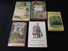 ENID BLYTON: THE RIVER OF ADVENTURE, London, MacMillan, 1958 first edition, inscription on ffep,