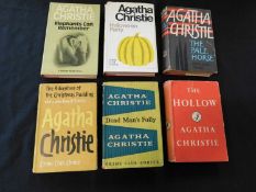 AGATHA CHRISTIE: 6 Titles: THE HOLLOW, London, Collins for The Crime Club, 1946 first edition,