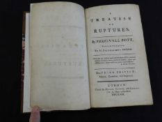 PERCIVALL POTT: A TREATISE ON RUPTURES - AN ACCOUNT OF A PARTICULAR KIND OF RUPTURE.., London,