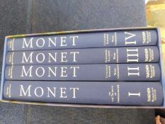 Daniekl WILDENSTEIN, "Monet", 4 vols in slip case and external carton.