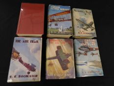 GEORGE E ROCHESTER six various first editions viz VULTURES OF DEATH (1938), BROOD OF THE VULTURE (