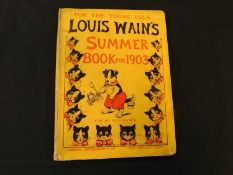 "LOUIS WAINS SUMMER BOOK FOR 1903" Hutrchinson, 1903.