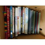 Box - Assorted children's annuals including Eagle, Blue Peter etc