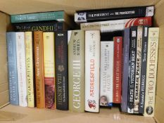 1 Box - History Novels inc paperbacks