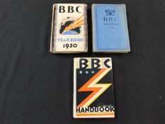 Three asstd "BBC Handbook", for 1928, 1929 and 1930.