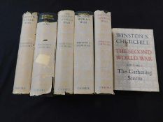 Winston S CHURCHILL, "The Second World War", six vols.