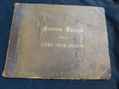Norwich Floods 1878 Views from Carrow, fascinating photographic record of the Norwich floods,