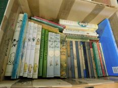 Box: asstd Childrens Books incl A A MILNE, Alison UTLEY, etc.