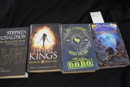 Fantasy - Modern First Editions viz David Eddings "Domes of Fire", 1992 first together with