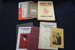 Pkt very small vols of Punch & Judy/Ventriloquism Interest inc Thorndike/Arkell "The Tragedy of Mr