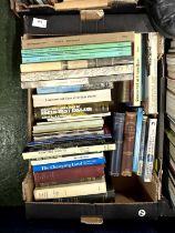 Box of books mainly Industrial Archaeology