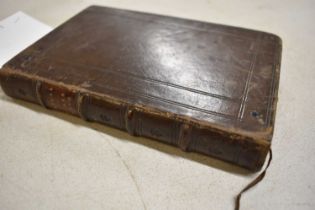 Revd Thomas Helmore "Manual of Plainsong", London, Novello 1850, full calf with applied frames to
