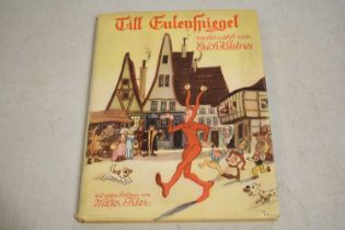 Erich Kastner "Till Eulenspiegel", Zurich, Atrium Verlag, 1949 first edition, Ill Walter Trier,
