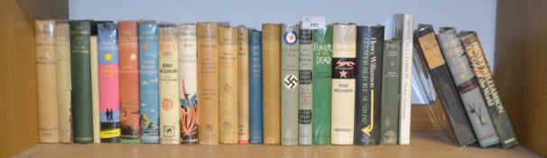 WILLIAMSON (H): Quantity of novels by Williamson, mainly first editions including The Pathway,
