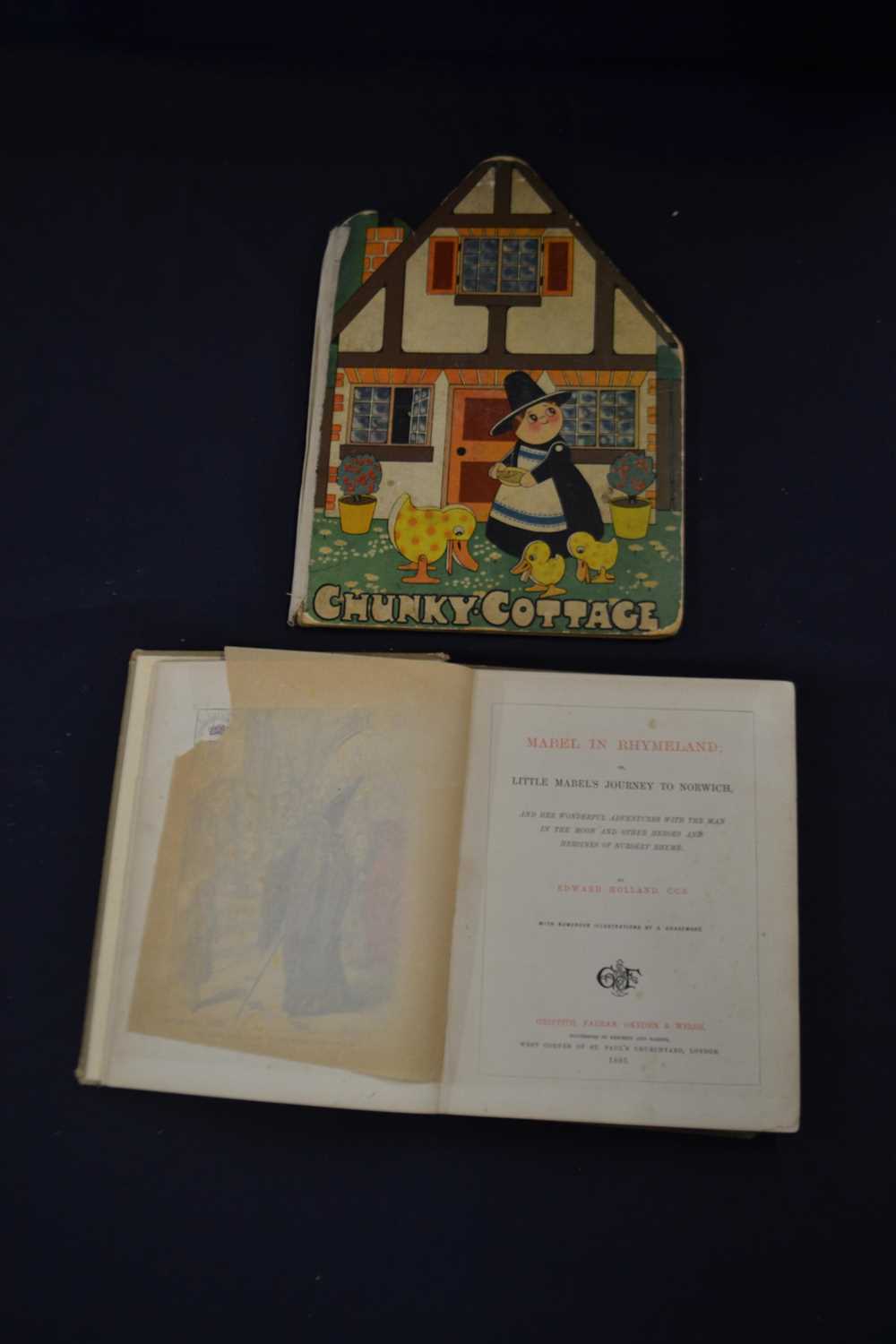 Two Children's Books: "Mabel in Rhymeland" and "Chunky Cottage" Heavily pencil marked inside to - Image 3 of 7