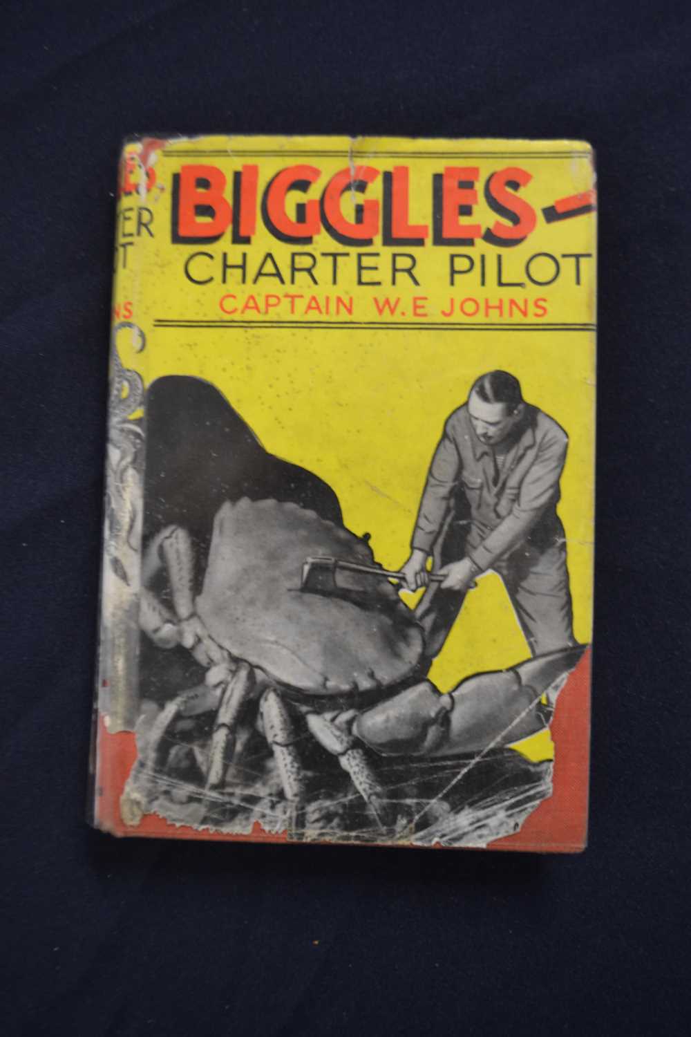 WE JOHNS: BIGGLES - CHARTER PILOT, London, OUP, 1943, First edition with dustjacket (tatty) - Image 2 of 5