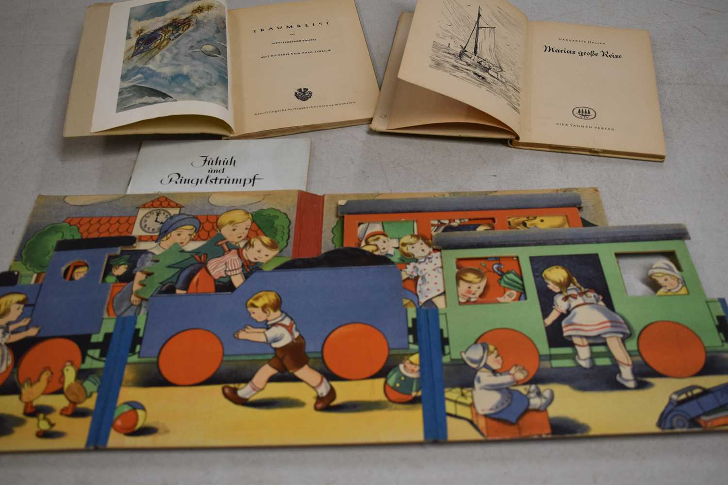 Selection of German juvenile literature viz M Haller "Marias Grosser Reise", 1948 first edition plus - Image 2 of 2