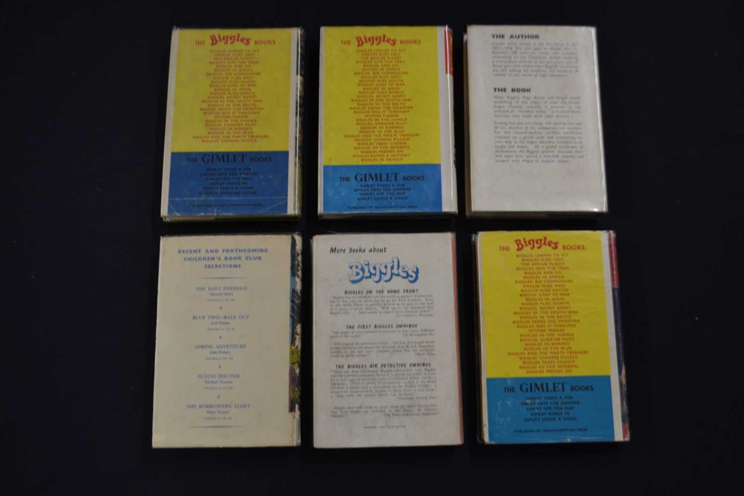 W E JOHNS: BIGGLES, various first edition titles, Hodder and Stoughton. BIGGLES AND THE POOR RICH - Image 4 of 4