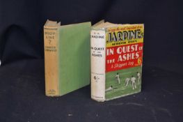 Cricket interest: 2 titles: HAROLD LARWOOD: BODY-LINE?, London, Elkin Mathews & Marrott, 1933,