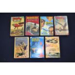 W E JOHNS: BIGGLES, various first edition titles, Hodder and Stoughton. BIGGLES IN THE GOBI, 1953;