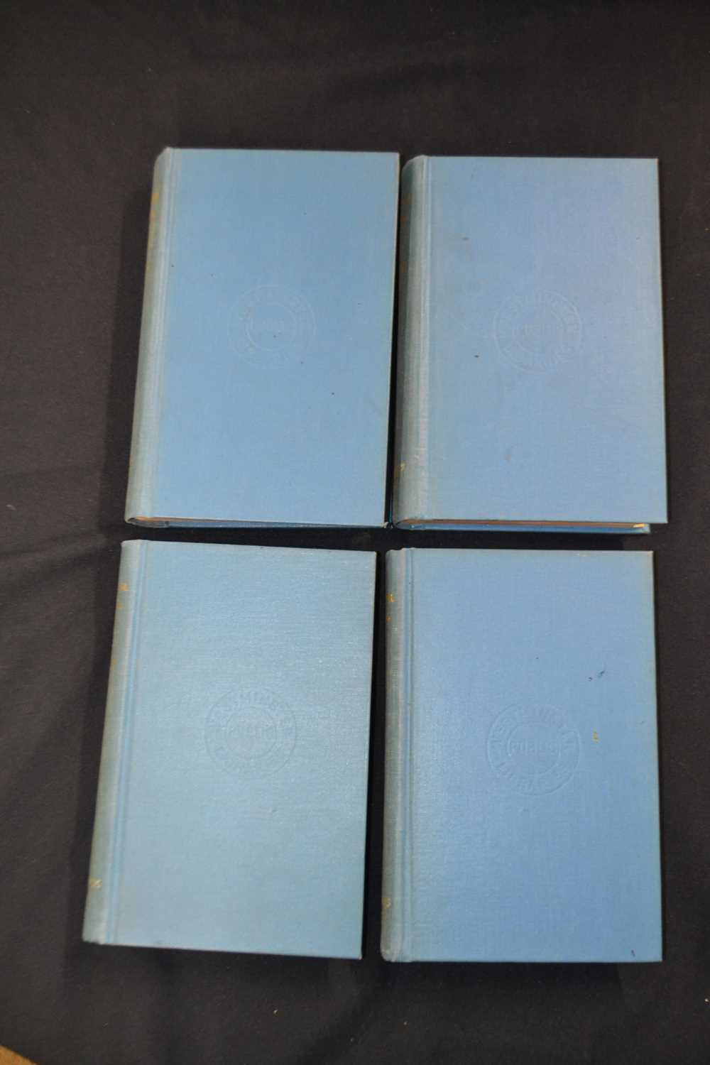 T A BRASSEY: THE NAVAL ANNUAL: 4 volumes, 1890. Ex library in ex library binding. Ffeps removed as - Image 2 of 4
