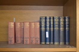 Military Interest: Two complete volumes of World War One interest to include six books in volume "