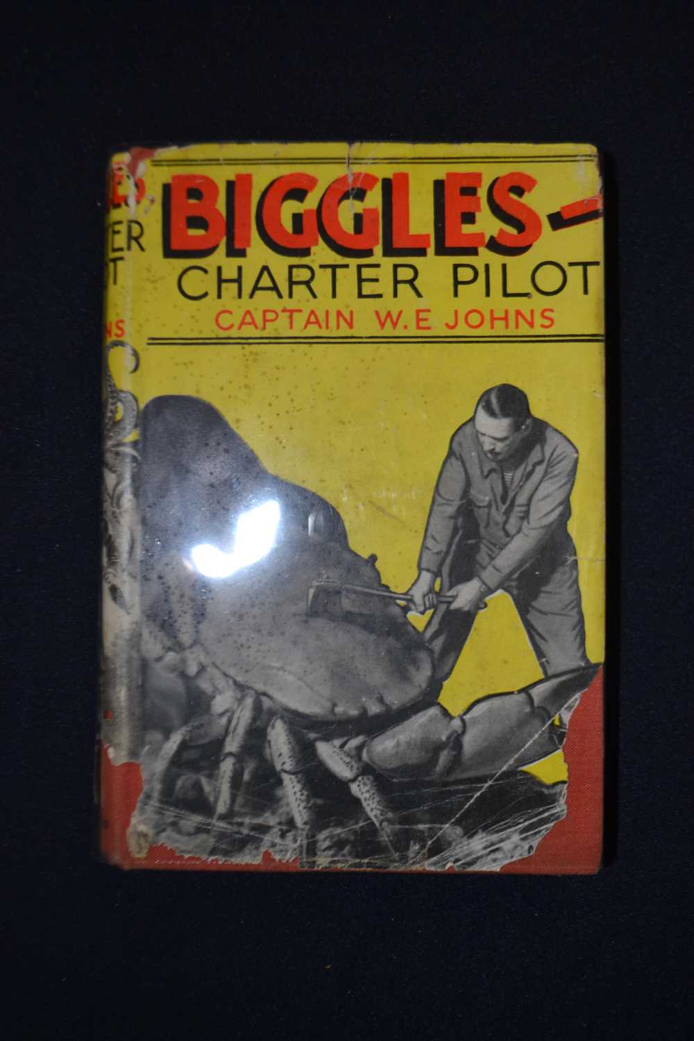 WE JOHNS: BIGGLES - CHARTER PILOT, London, OUP, 1943, First edition with dustjacket (tatty)