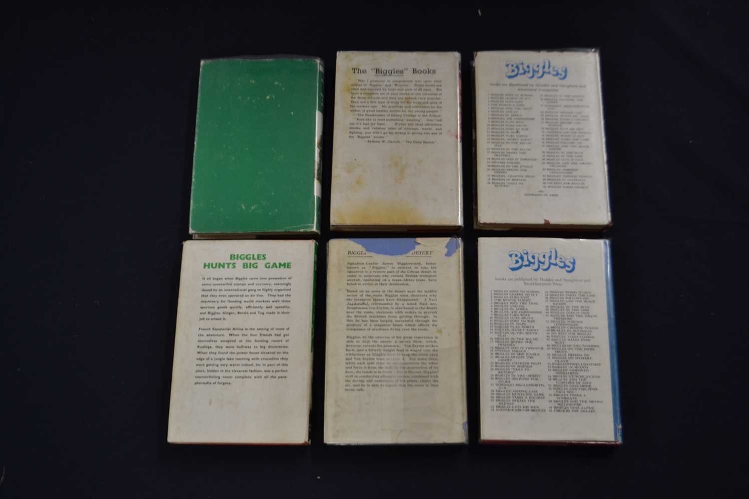 W E JOHNS: BIGGLES, various first edition titles, Hodder and Stoughton. BIGGLES IN MEXICO, 1959; - Image 2 of 4