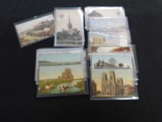 Collection - 61 official railway picture postcards mainly Great Eastern Railway, 41 cards in sleeves