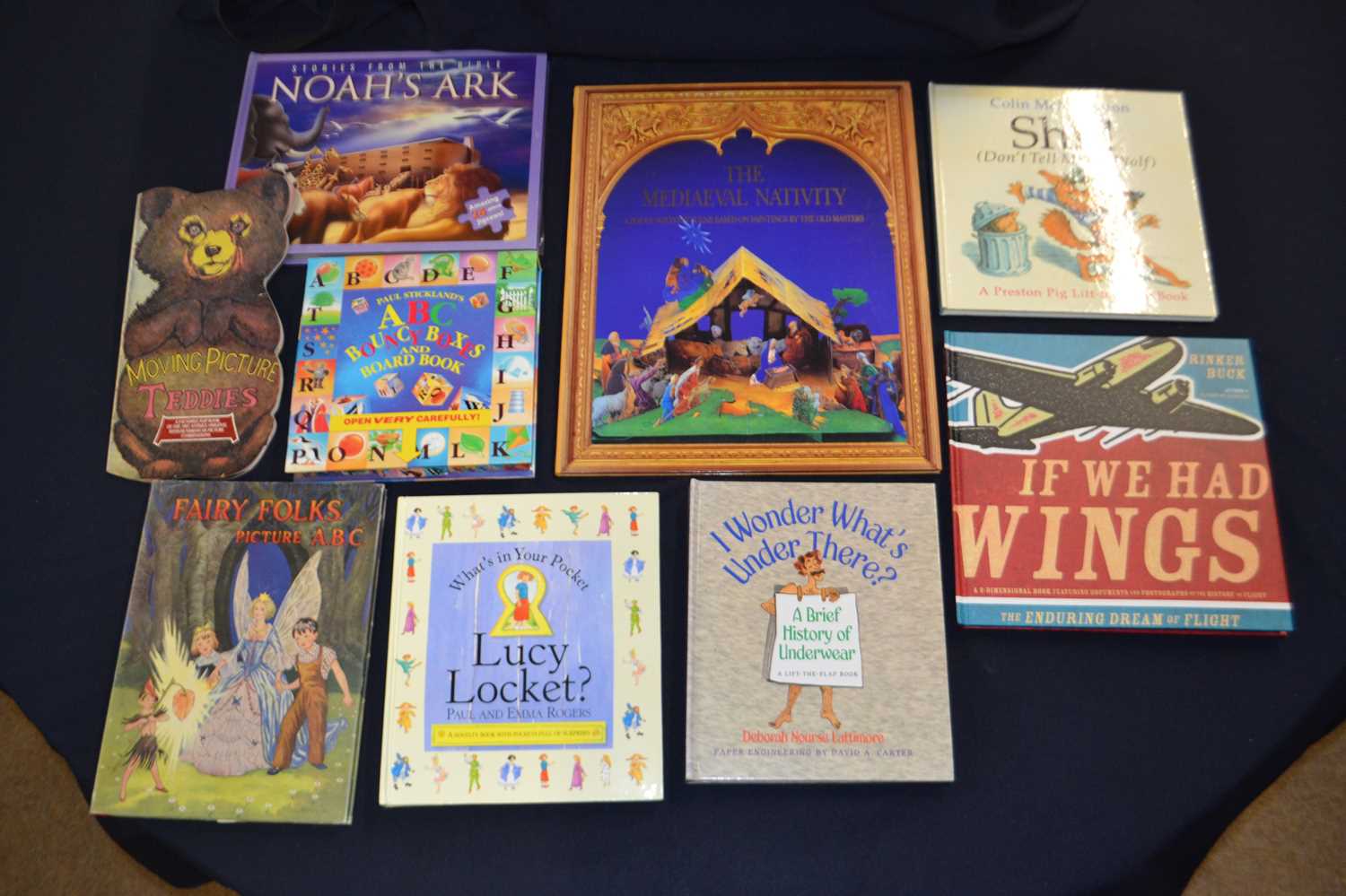 Children's novelty books: various titles: DEBORAH NOURSE LATTIMORE: I WONDER WHAT'S UNDER THESE; - Image 2 of 2