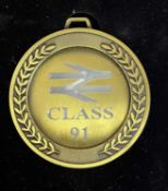 A commemorative gold award medal to 91126 York minster BV