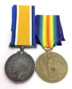 Great War Royal Engineers Medal Pair, comprising British War Medal and Victory Medal, named to 84231