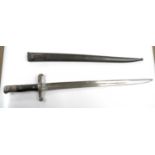 Austrian bayonet-sword 1886 Steyr for Mannlicher rifleThe length with scabbard: 615 mmOverall