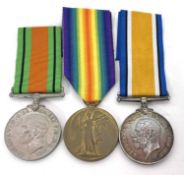 Great War Liverpool Regiment Medal Pair, comprising British War Medal and Victory Medal, named to