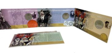A 2002 UK Commemorative Crown to mark Her Majesty The Queens' Golden Jubilee - Equestrian