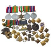 Quantity Group to include a group of Second World War British Campaign medals to include Italian